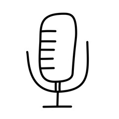 Hand-Drawn Warning Sign, Triangle with Exclamation Mark Drawing Doodle