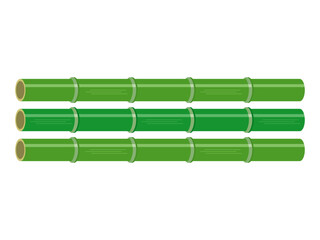 Fototapeta premium 青竹の竹材