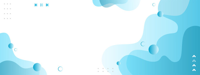 abstract blue and white background with waves