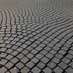 Cobblestone Pavement Texture.