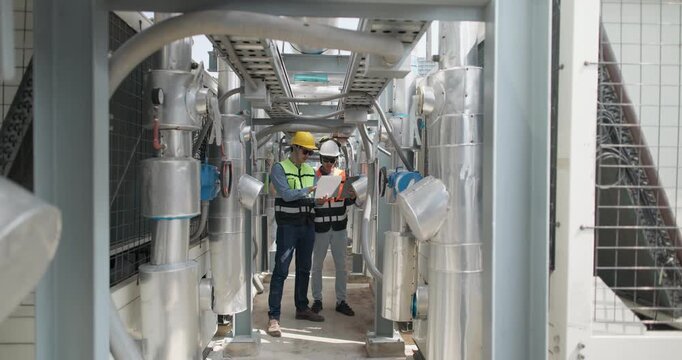 HVAC engineer imparts practical skills and theoretical insights, guiding the technician through the intricacies of system installation, maintenance, and troubleshooting.
