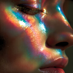 Exploring the Mystique of ridescent Light Reflection: A Visual Journey into Coorful Splendor and Reflectd Radiance