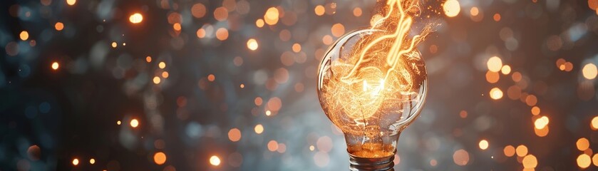 3D render icon  8K 3D Model illustrator  3D render clay style of a glowing lightbulb representing innovation, isolated on pure white background 8K