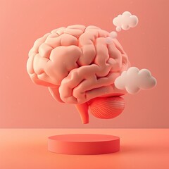 3D render icon  8K 3D Model illustrator  3D render clay style of a glowing lightbulb representing innovation, isolated on pure white background 8K