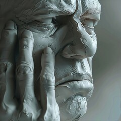 3D render icon  8K 3D Model illustrator  3D render clay style of a glowing lightbulb representing innovation, isolated on pure white background 8K