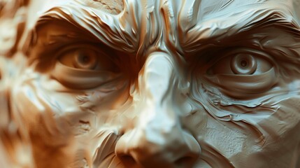 3D render icon  8K 3D Model illustrator  3D render clay style of a glowing lightbulb representing innovation, isolated on pure white background 8K