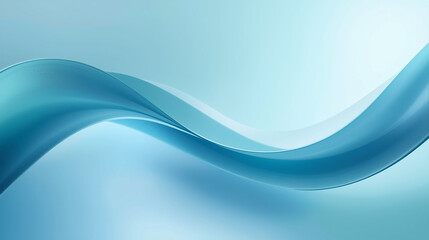 Smooth Blue Gradient Flow Background – Minimal Abstract Design