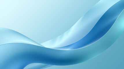 Smooth Blue Gradient Flow Background – Minimal Abstract Design