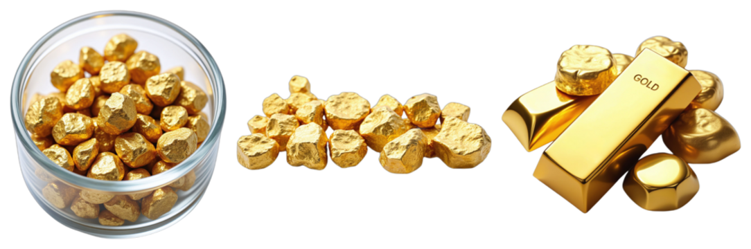 Golden Popcorn and Bullion Bars – Luxury Snack and Investment Concept for Financial and Culinary Blogs