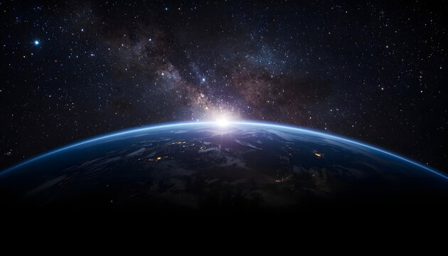 Earth from outer space