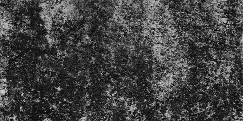 Rough gray asphalt texture background with a black and white grunge pattern on the concrete surface