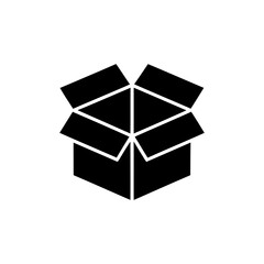 Box Package Icon – Shipping and Delivery Symbol Vector