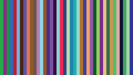 Obraz premium Vibrant Vertical Stripes Background with a Variety of Bold and Pastel Colors for Modern Designs and Creative Projects