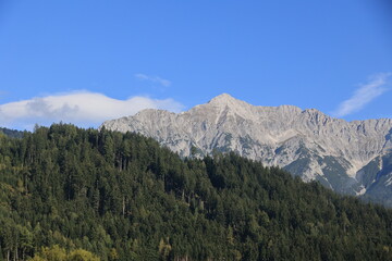 The Karwendel Mountains in the Northern Limestone Alps, Tyrol, Austria