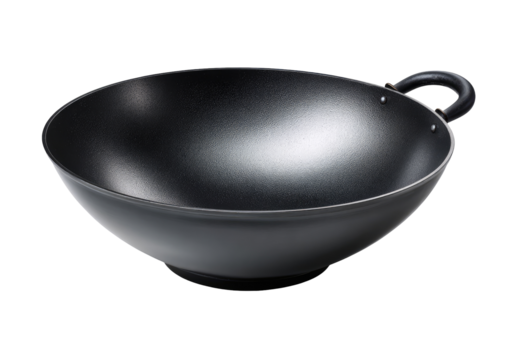 Black wok with handle (10)