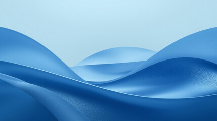 Calm Blue Smooth Gradient Background