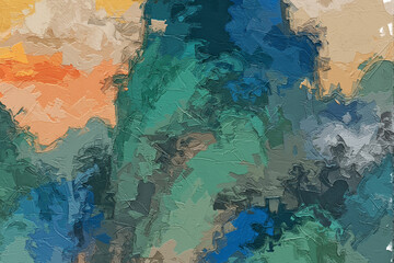 Various oil paintings, flowers, tulips, chrysanthemums, roses, peonies, fruits, streams, scenery, spotted deer, forests, birds