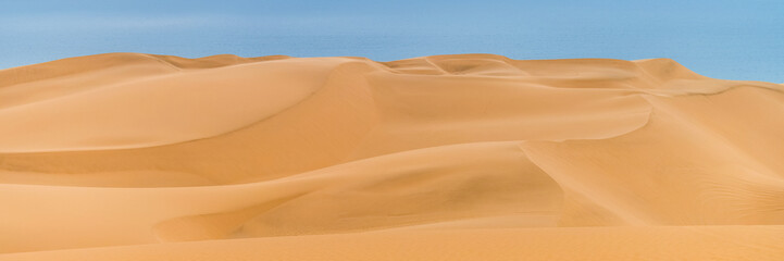 Le Désert Du Namib rencontre l'Océan Atlantique en Namibie