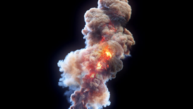 Volcano Smoke and Ash Clouds