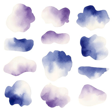 Smook in cloud purple and blue