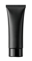 Matte black tube, cosmetic product packaging