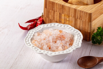 Himalaya pink salt for cooking