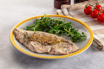 Dietary healthly food - turkey sous-vide