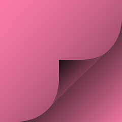 Colorful Page Curl effect Collection abstract designs with various gradient color Vector