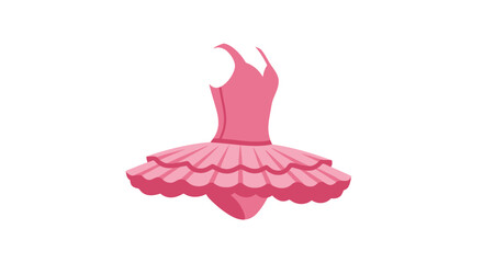 Pink Ballet Tutu Dress for Dance Performance.