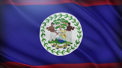 National flag of belize in central america. Suitable for travel blogs, educational resources, cultural presentations, and national pride content. - Powered by Adobe