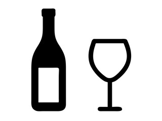 wine-glass-and-bottle-silhouette--------