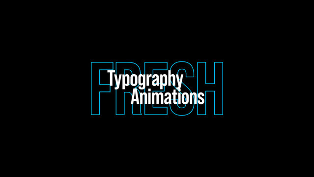 Typography Three Lines 1