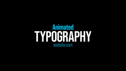 Typography Three Lines 3