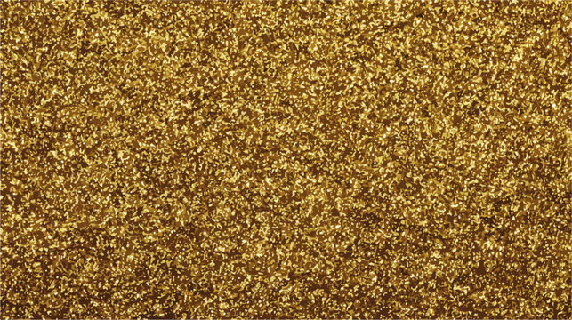 Textura brilhante de purpurina dourada, um fundo cintilante para design e celebra&ccedil;&atilde;o.