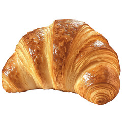 Croissant, alpha channel