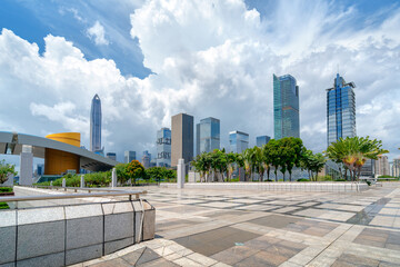 Skyscrapers in the city of technology, China is Shenzhen.