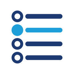 Fototapeta premium Multiple choice icon