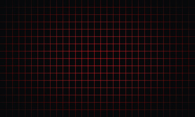 Dark red glowing square digital grid background futuristic sci-fi pattern