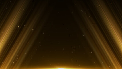 The Spotlight Moment Particles Gold Awards Trailer Titles Cinematic Openers Luxury Intro Background