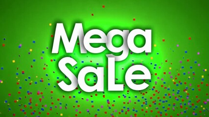 Don't Miss Out on Mega Sale Event with Colorful Confetti, Huge Savings Happening Now for Limited Time Offers, Shop Today and Save Big - Powered by Adobe
