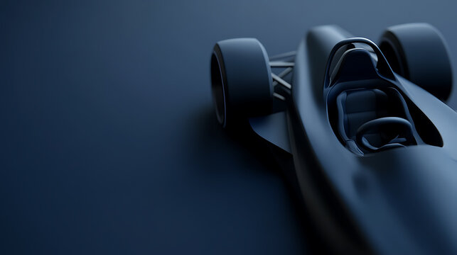 Experience the thrill of speed with this race car, a marvel of engineering and design, set against a sleek backdrop. Embrace the future of motorsports today!