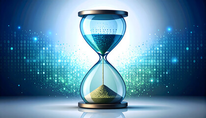 Digital Hourglass and Binary Code