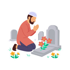 Visiting Cemetery, remembering and praying for loved ones