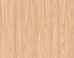 Naklejka premium Close-up of vertical light brown wood grain texture, showing natural patterns