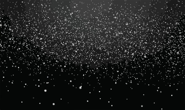 Particelle scintillanti su sfondo scuro, un effetto visivo astratto e magico.