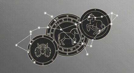 Astrology zodiac signs taurus horse constellation astrology chart horoscope zodiacal light zodiac symbols