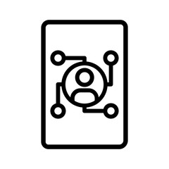 Man vector icon. account illustration sign. user symbol. person logo.