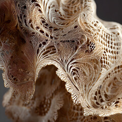 Exploration of Intricate Lce Patterns: Delicate Desins Weaving Craftsmanship ad Artistic Creativity