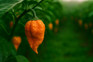 close up of a red pepper