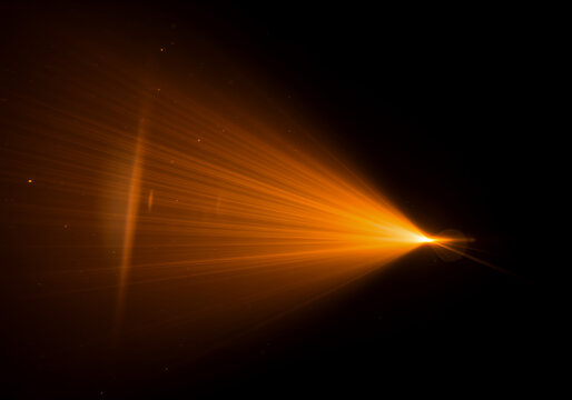 abstract glowing light background with rays and space for text